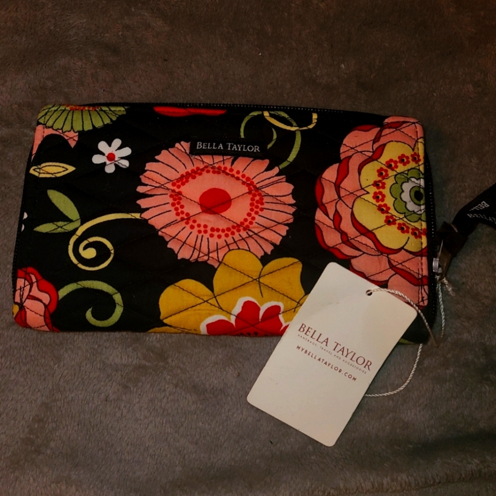 Floral wallet